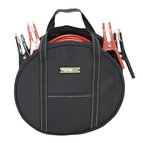 14″ Performax Jumper Cable Bag Pockets Easy Carry Handle Battery Power Cords Car