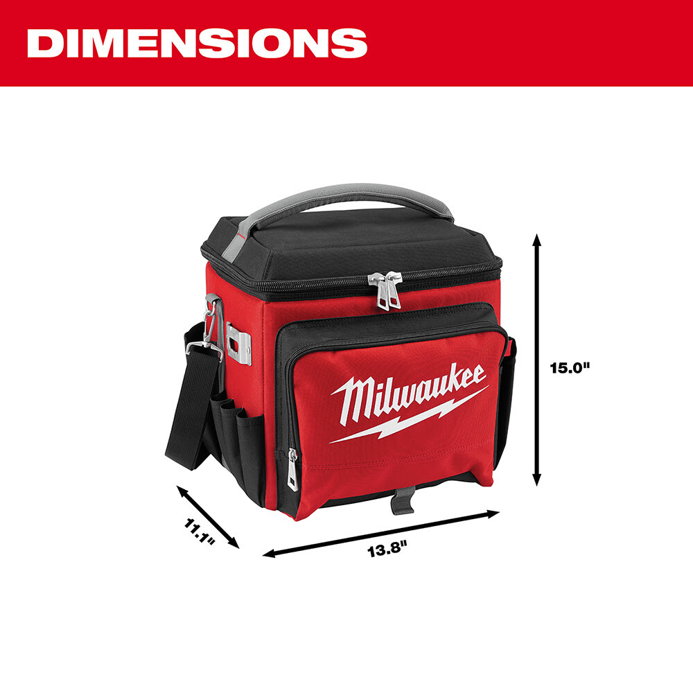 Milwaukee 48-22-8250 21.65-Quart Double Insulated 1680D Ballistic Jobsite Cooler