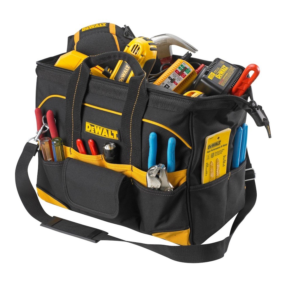 DEWALT DG5543 16″ 33-Pocket Tool Bag Heavy Duty
