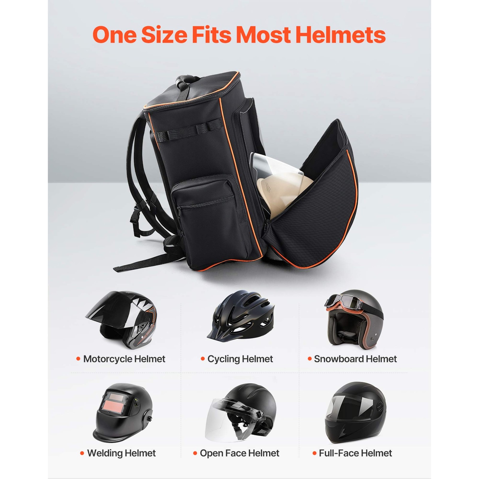 33L Welding Backpack 600D Polyester Welder Backpack for Tools and Helmet