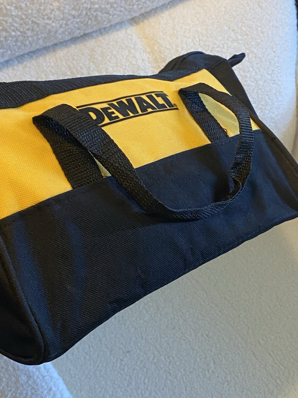 DeWalt 11″ Canvas Soft Tool Bag Storage Bag