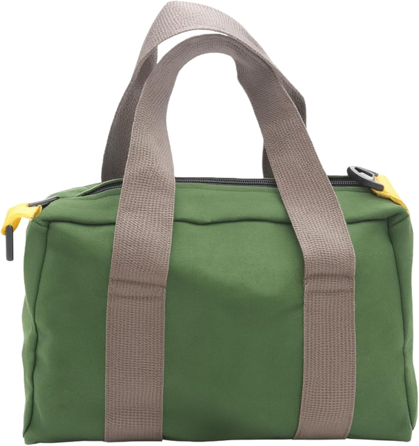 12 Inch Wide Mouth Tool Bag, Heavy Duty Canvas Tool Storage Bag, Large Capacity