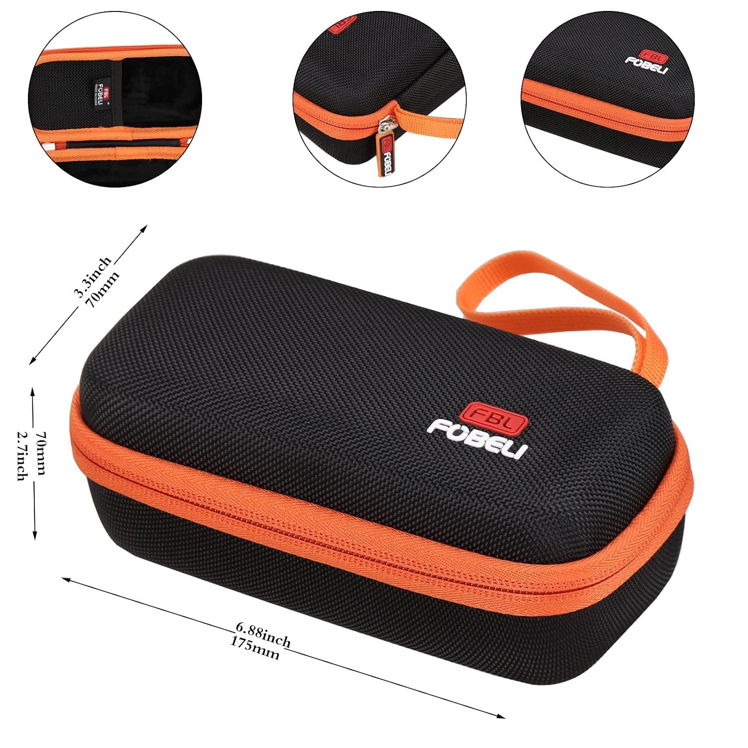 FBLFOBELI Hard Storage Portable Case for Klein Tools 80023P Tool Set, Home Inspe