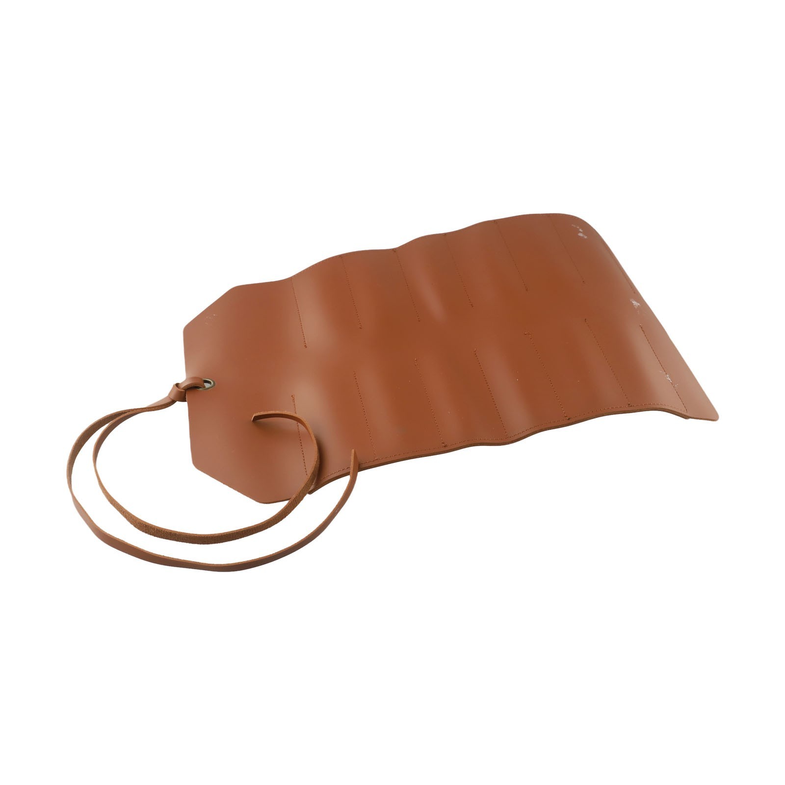 Classic Leather Tool Roll Bag for Compact and Organized Hardware Storage