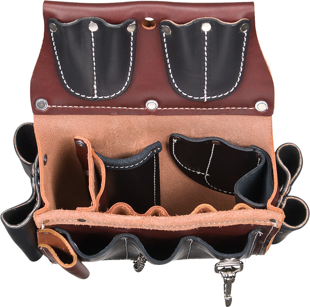 Occidental Leather 5589 Leather Electricians Tool Case Belt w/ 25 Pockets