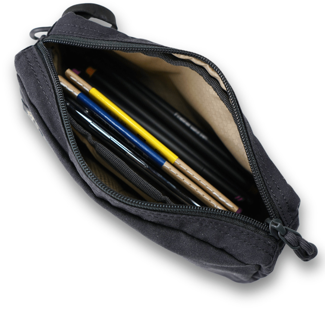 LOCHBY Venture Pouch Charcoal | Tactical Mini Tool Bag | Durable Water Resistant
