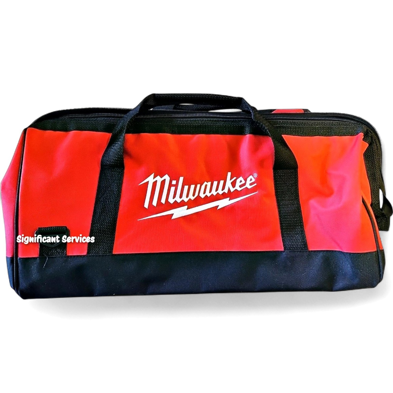 Milwaukee LARGE Heavy Duty Canvas Tool Bag 22 L x 11 W x 12 H ** NEW **