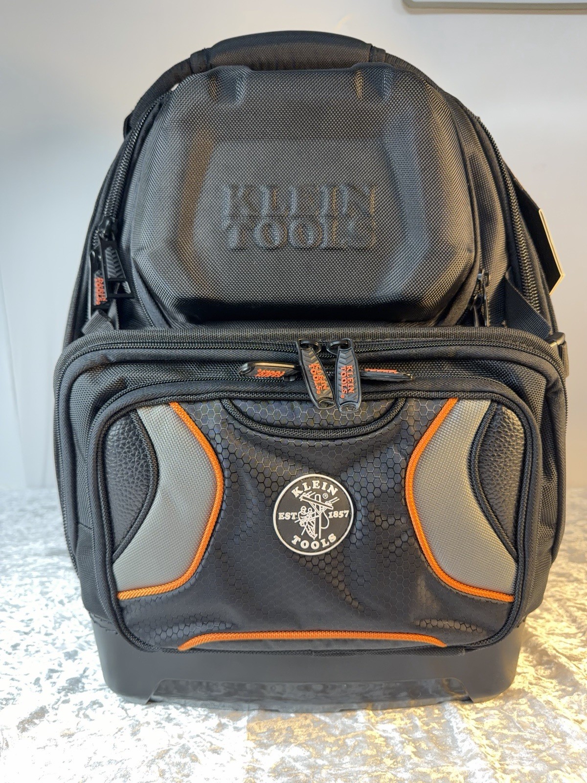 Klein Tools 55485 Tradesman Pro Tool Master Tool Bag Backpack, 48 Pockets,
