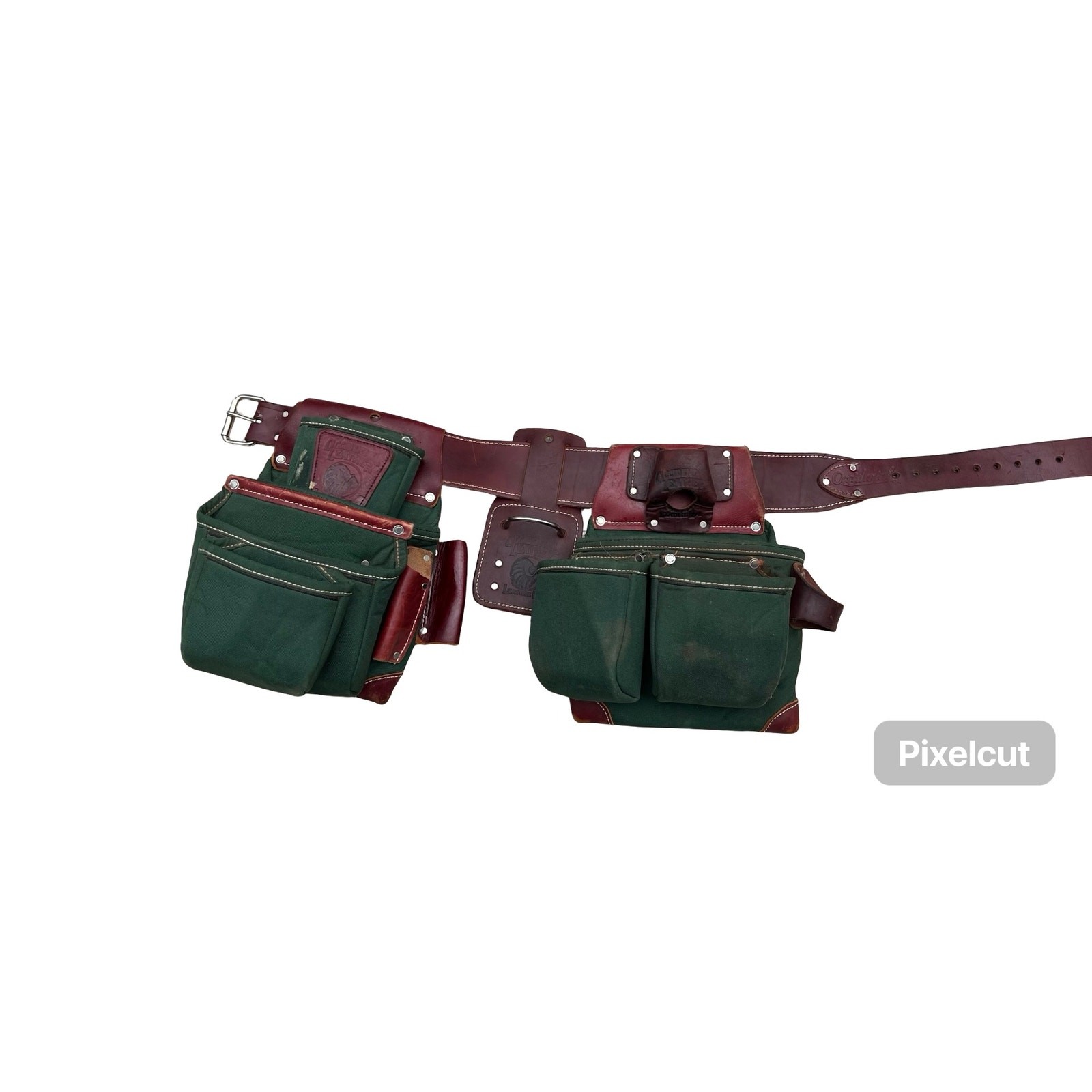 Occidental Leather OxyLights Framer Tool Belt 8018DB 8062 USA Hunter Green