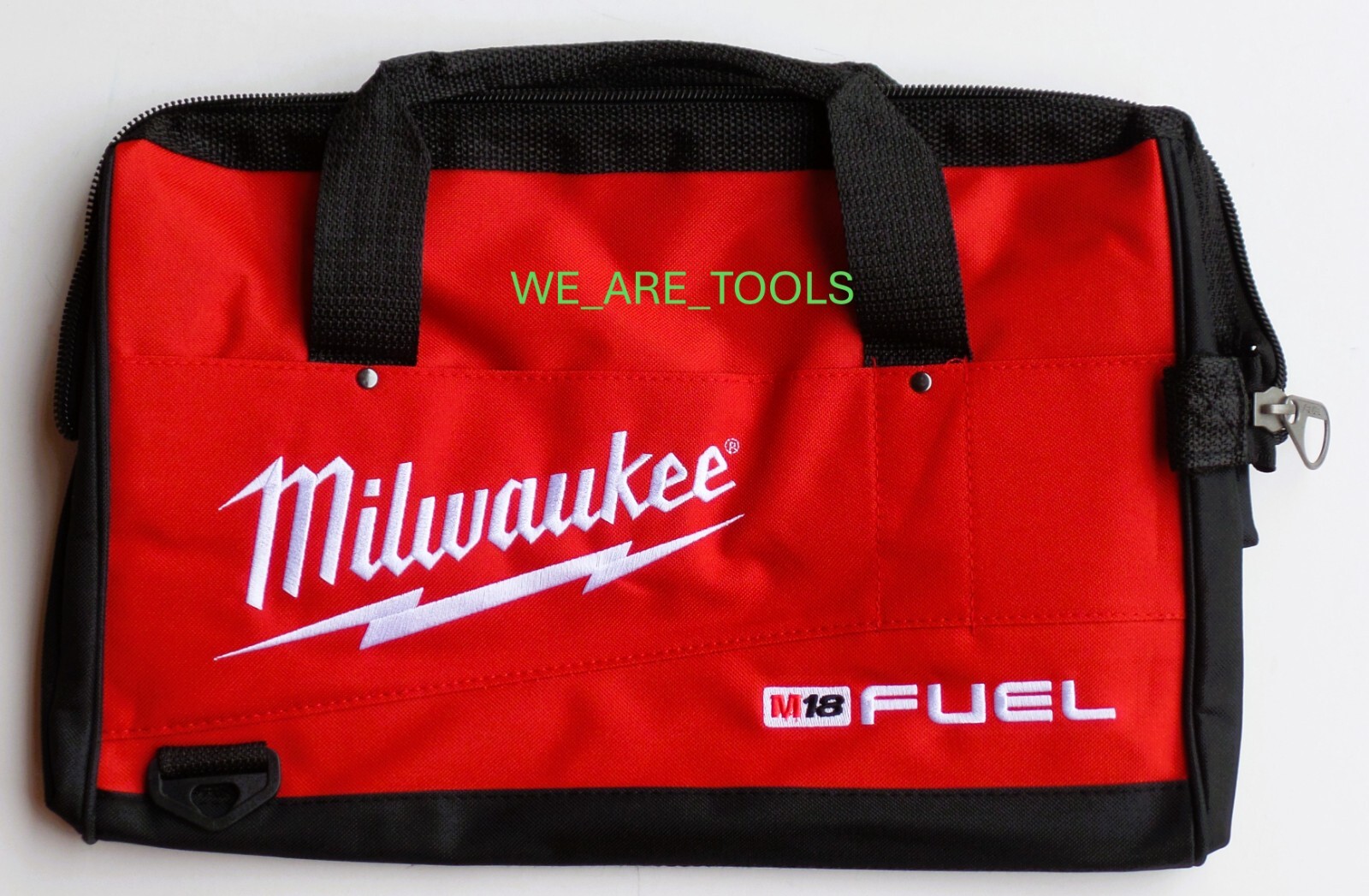 New Medium FUEL Milwaukee 16″ Heavy Duty Canvas Tool Bag/Case, M18 12 14 18 Volt