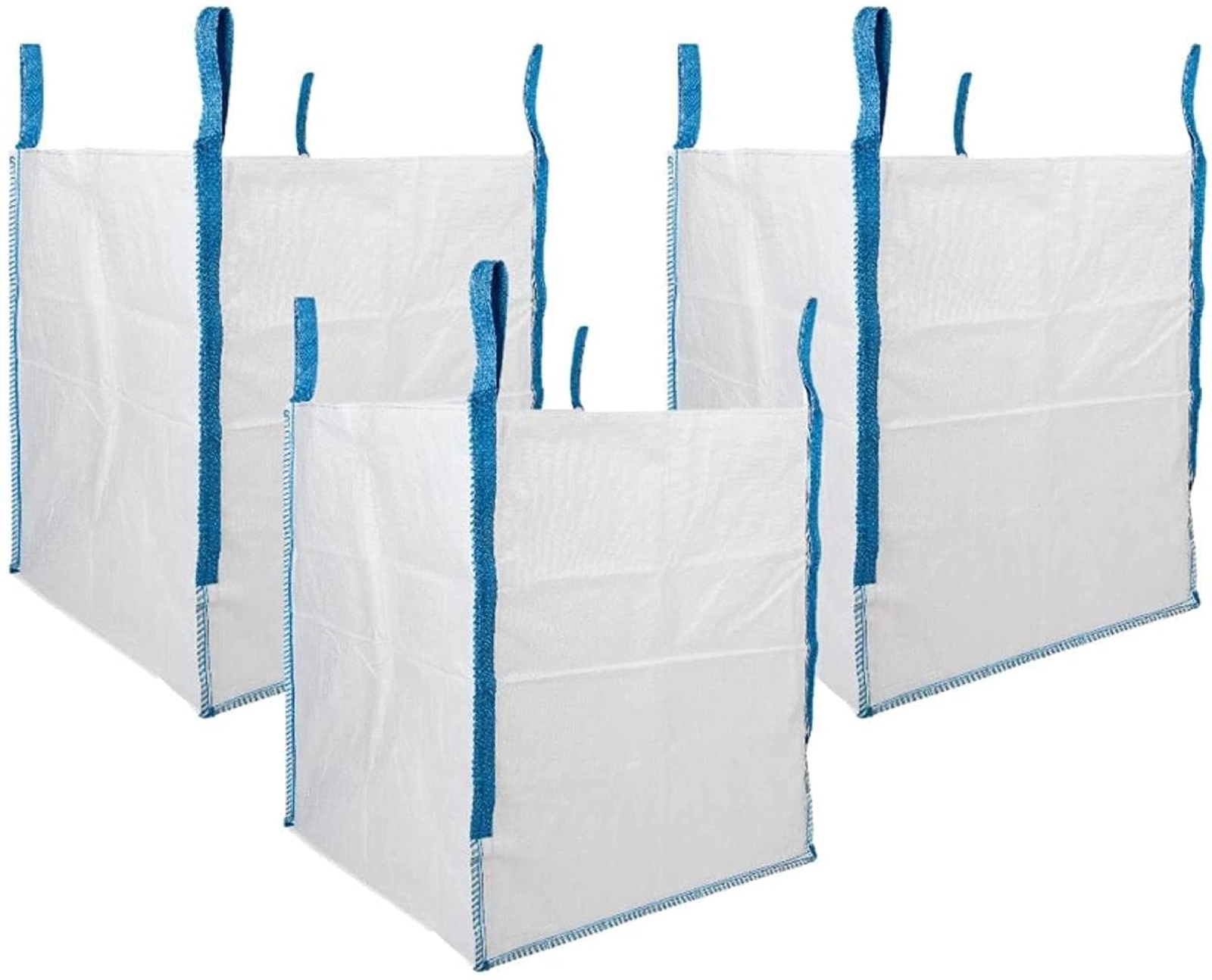 DURASACK Heavy Duty Builder’s Bulk Bags 200-Gallon White Woven Polypropylene