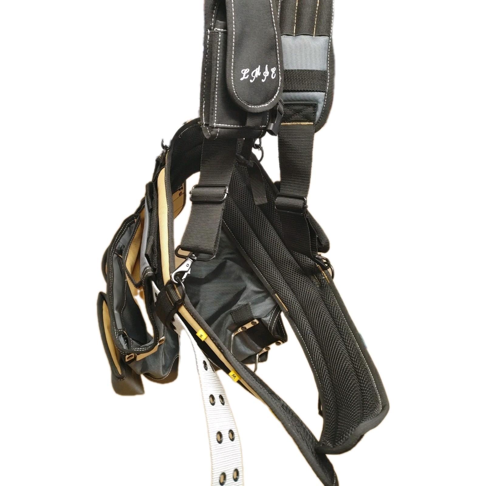 LMAE Bulldog Nylon Tool Belt with Work Suspender | Tool Belts Heavy Duty