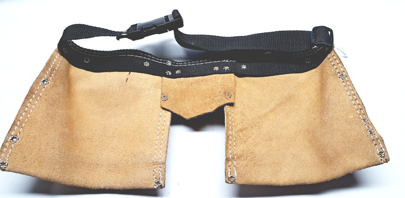 Vintage Sears Craftsman Heavy Split Cowhide 937723 Tool Belt Work Construction