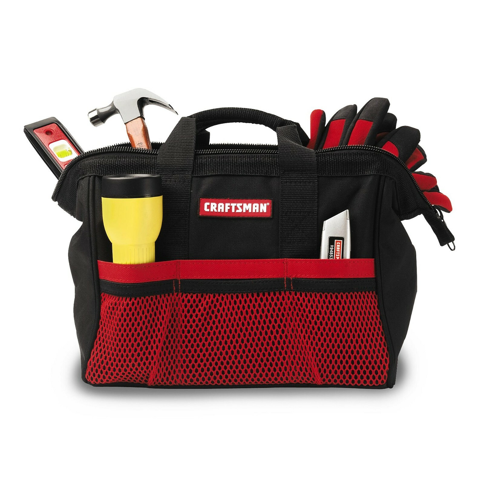Craftsman 13 Inch Tool Bag Wide Open Design Reinforced Material