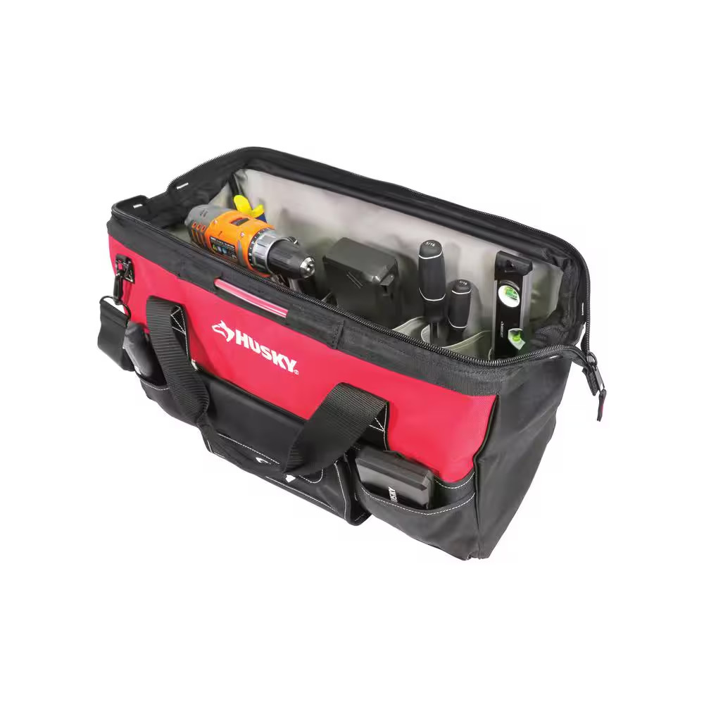 22 In. Spring-Loaded Tool Bag