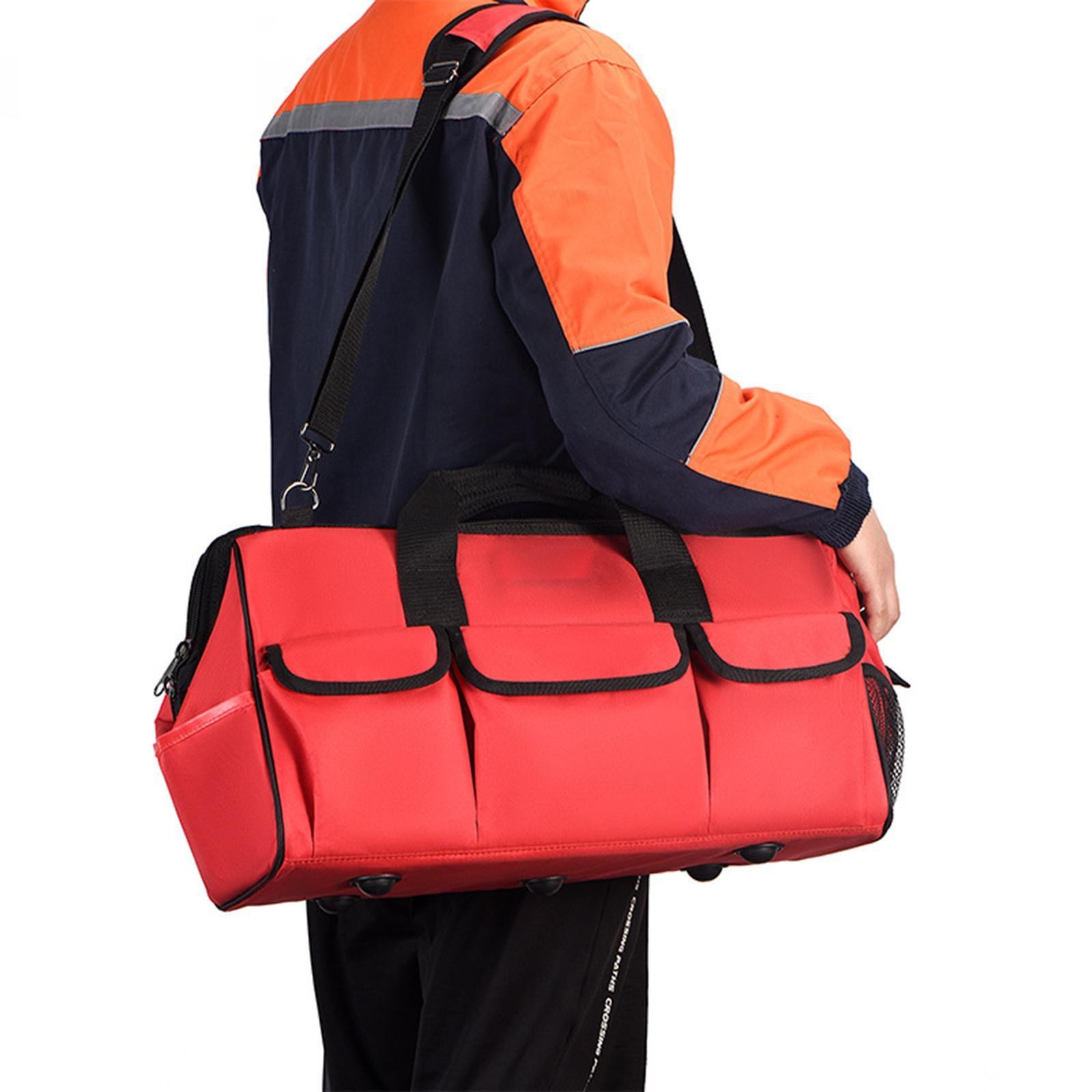 Tool Bag Cleaning Supplies Bag Multiuse Portable with Handle Tote for Mechanical