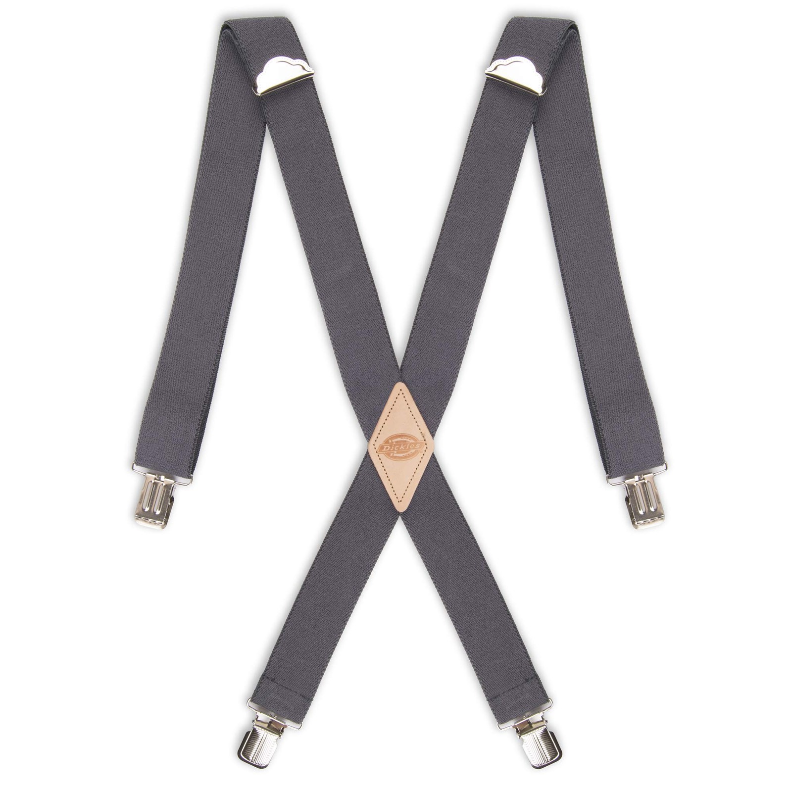 Dickies Men’s 1-1/4 Solid Straight Clip One Size, Charcoal