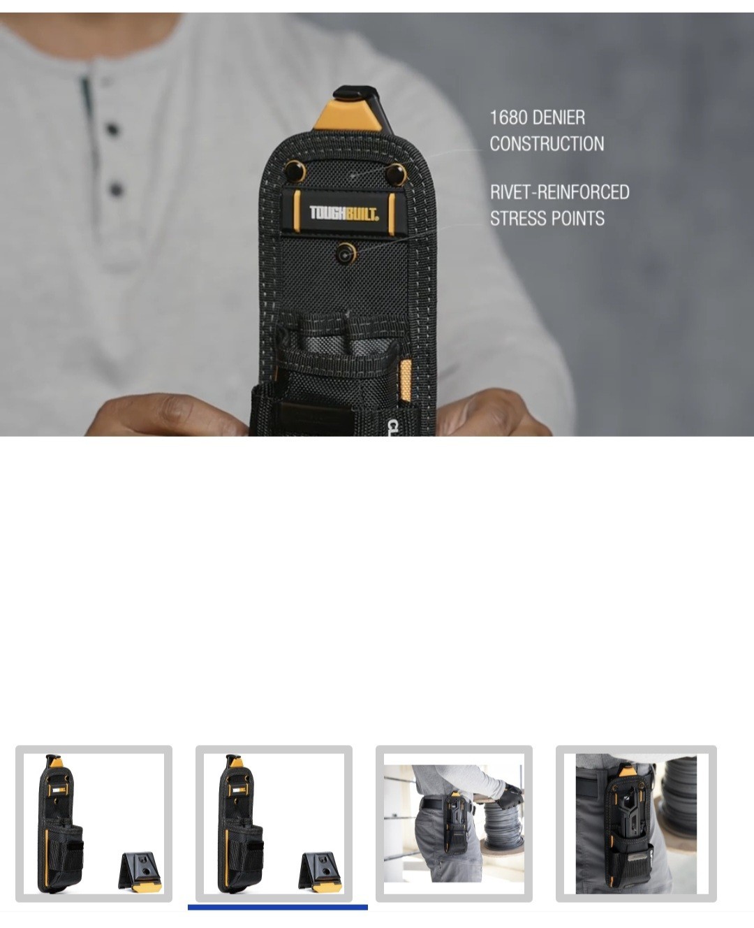 ToughBuilt Knife Pouch Model CT-430 New With Tag………..
