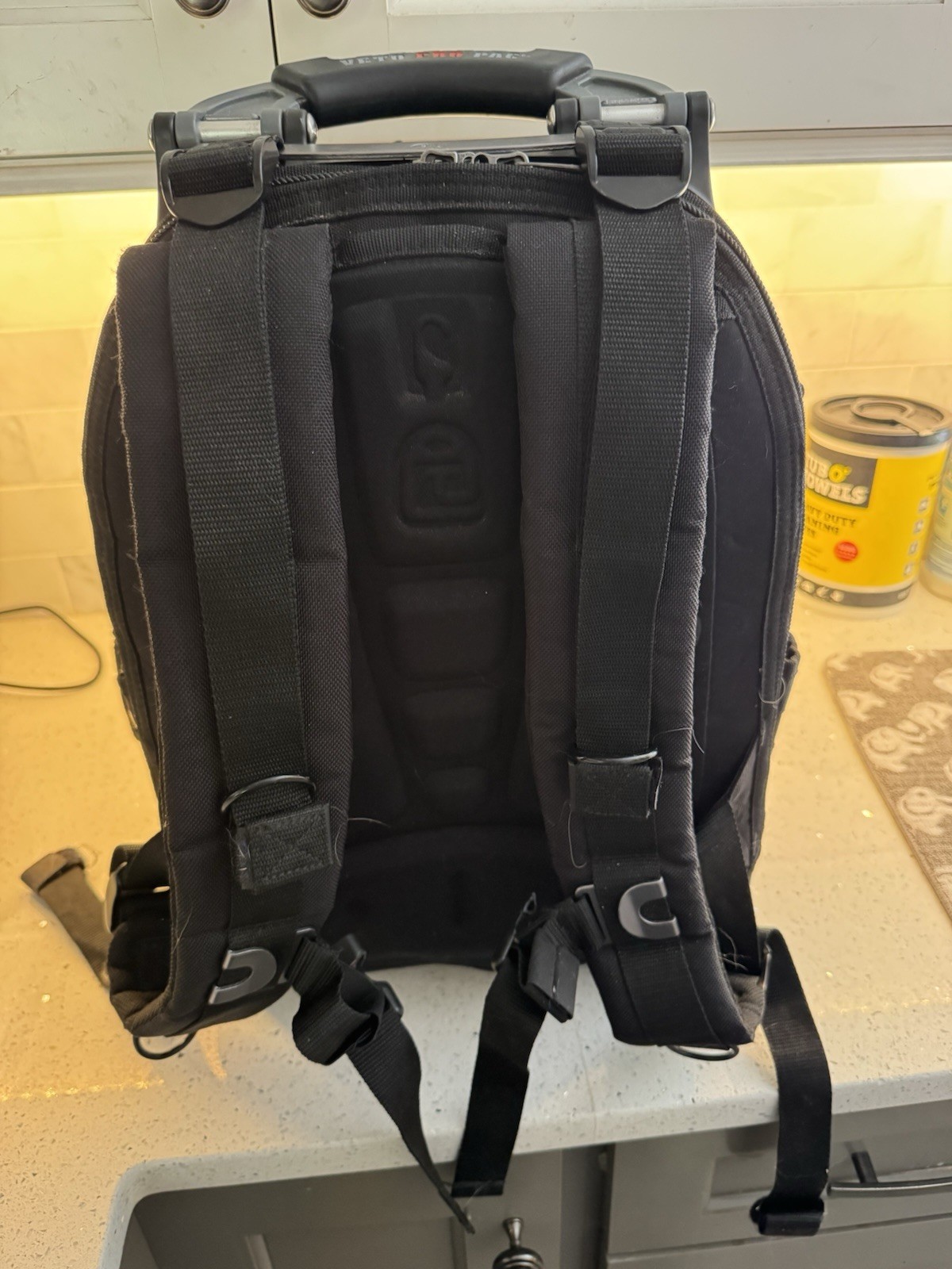 Veto Pro Pac Tech Pac Blackout Backpack With Hi Viz V-Swap Inserts EXCELLENT