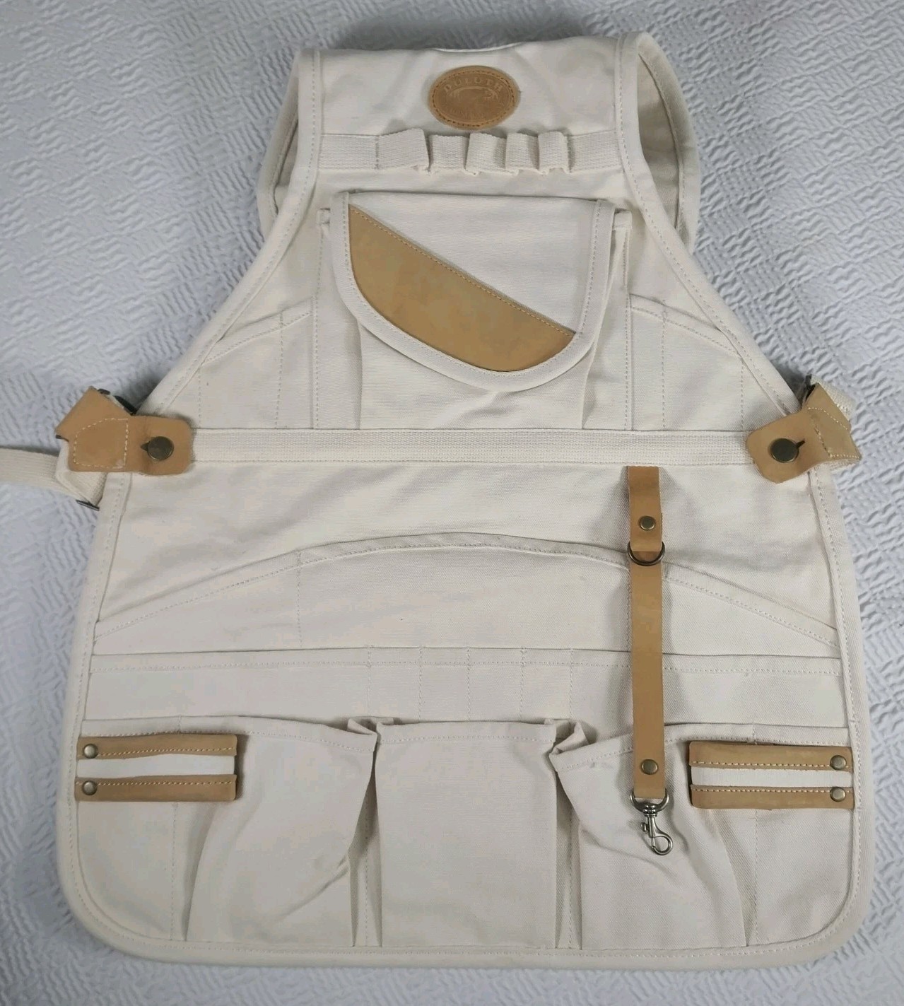 Duluth Trading Co Ultimate Handyman Bib Apron Adjustable Vest for Tools Nails
