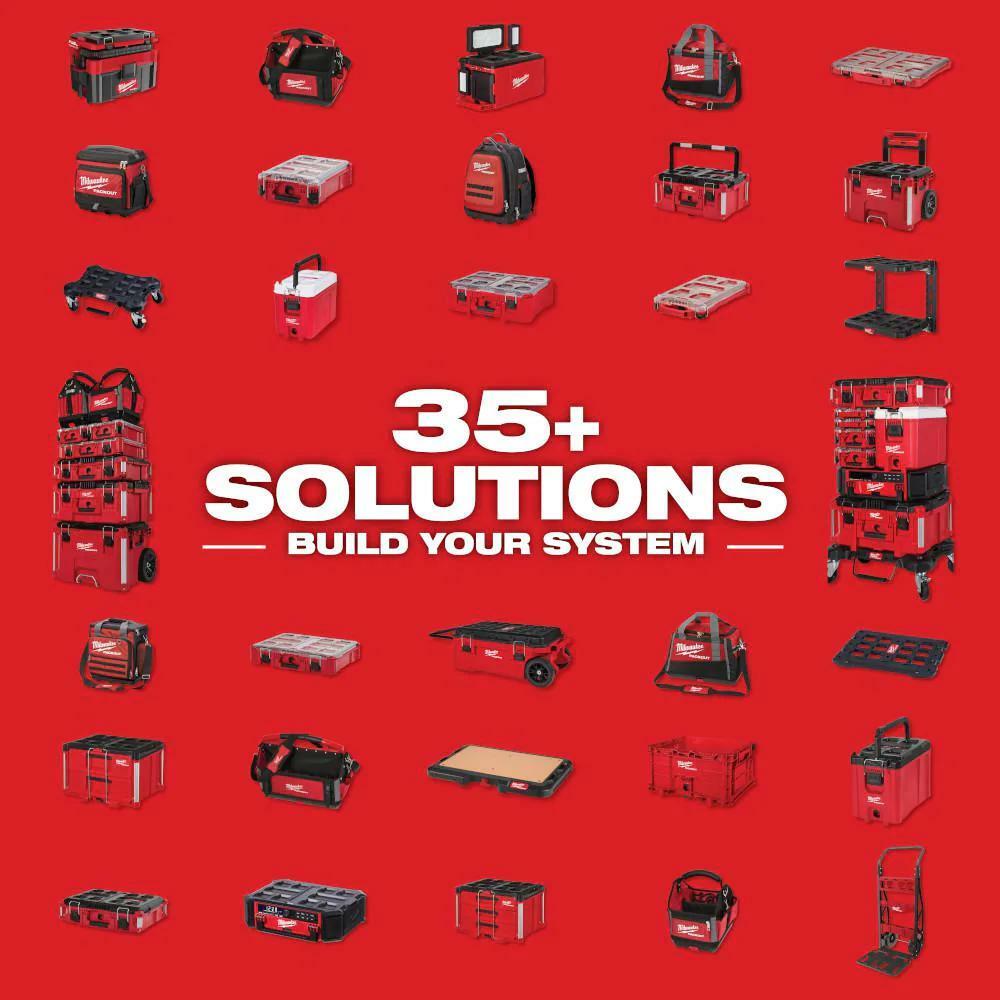 Milwaukee 48-22-8315 Packout 15 in. 31-Pocket Modular Tote NEW