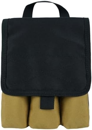 7-Pocket Firefighter Tool Pouch with Carry Handle and Flap, Fits in Bunker Gear