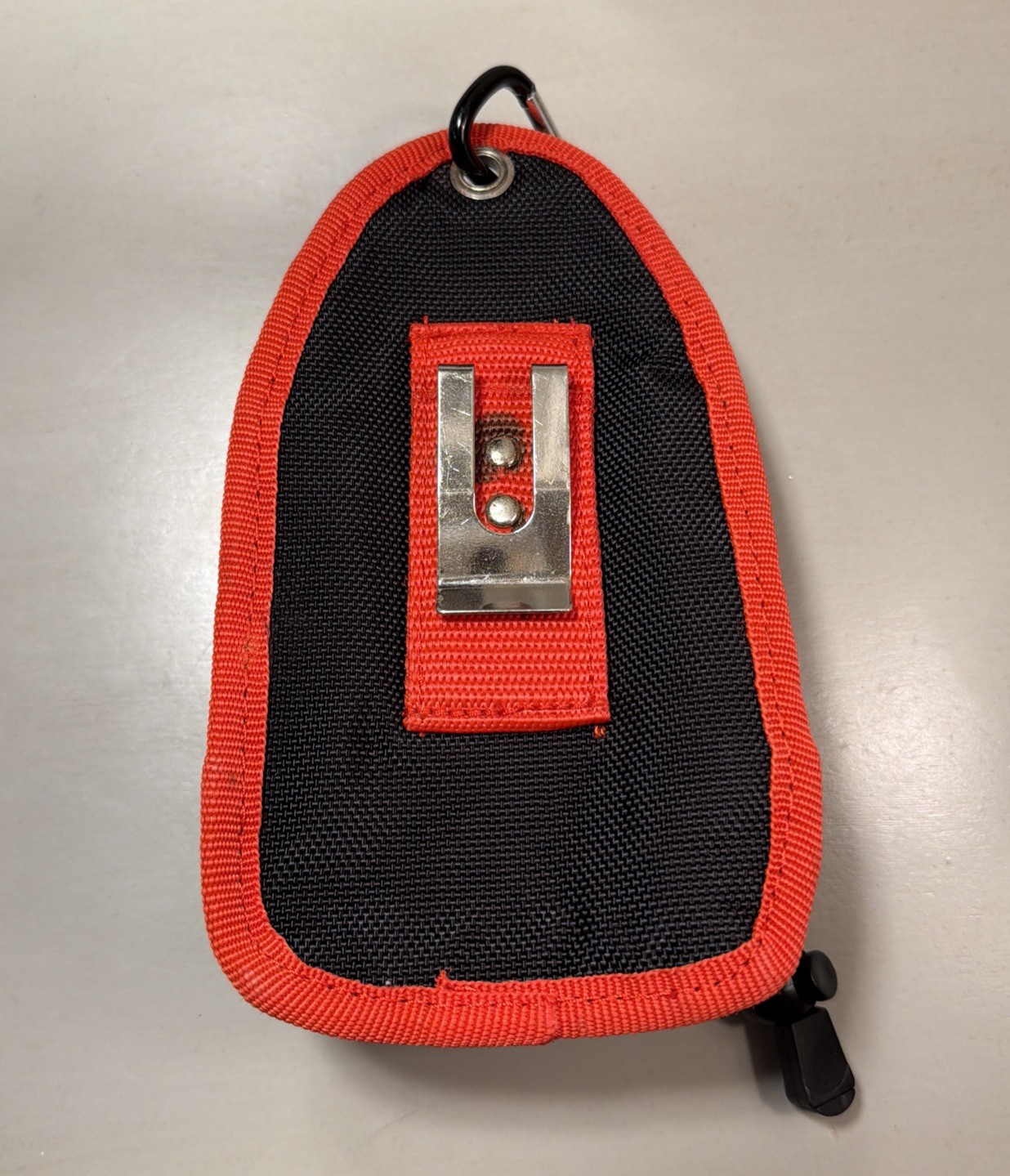 Husky Holdalls Mini-Mouth Utility Bag w/ Belt Clip & Drawstring