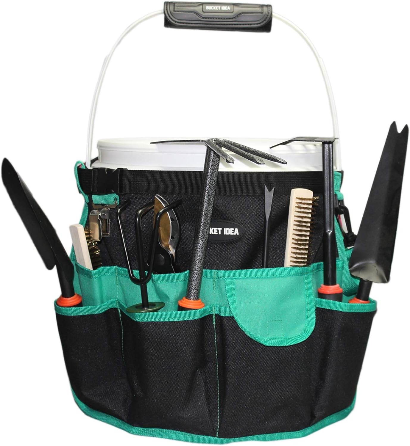 Bucket Caddy Organizer Bucket Tool Organizer for Garden Tools Fit 3.5 to 5 Ga…