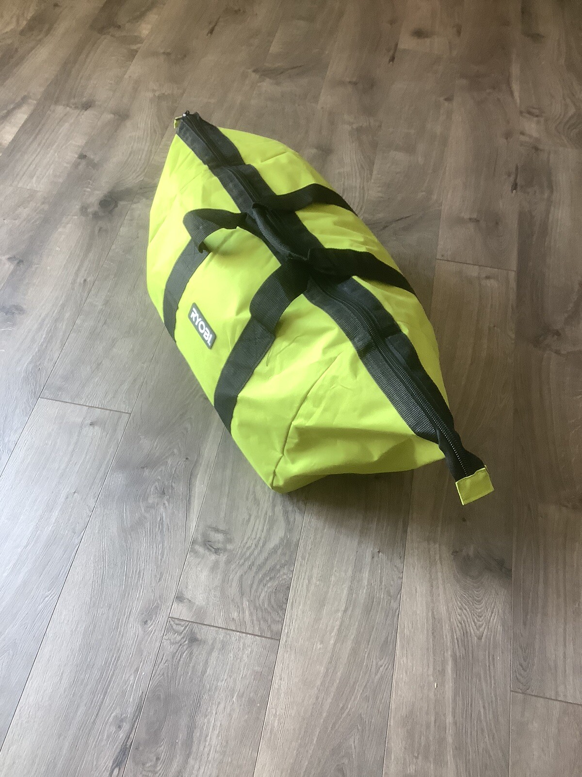 Ryobi 18X12X14 Contractors Heavy Duty Canvas Tool Bag Wide Mouth New (C1)