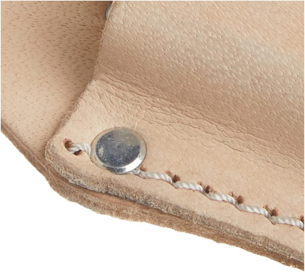 Elegant CLC 767 Tan Leather Plier Holder, Slip Pocket Design for Easy Access
