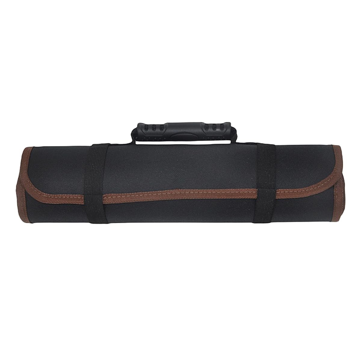 23 Pocket Car Tool Bag Roll Up Organizer Portable Wrench Storage Pouch Black
