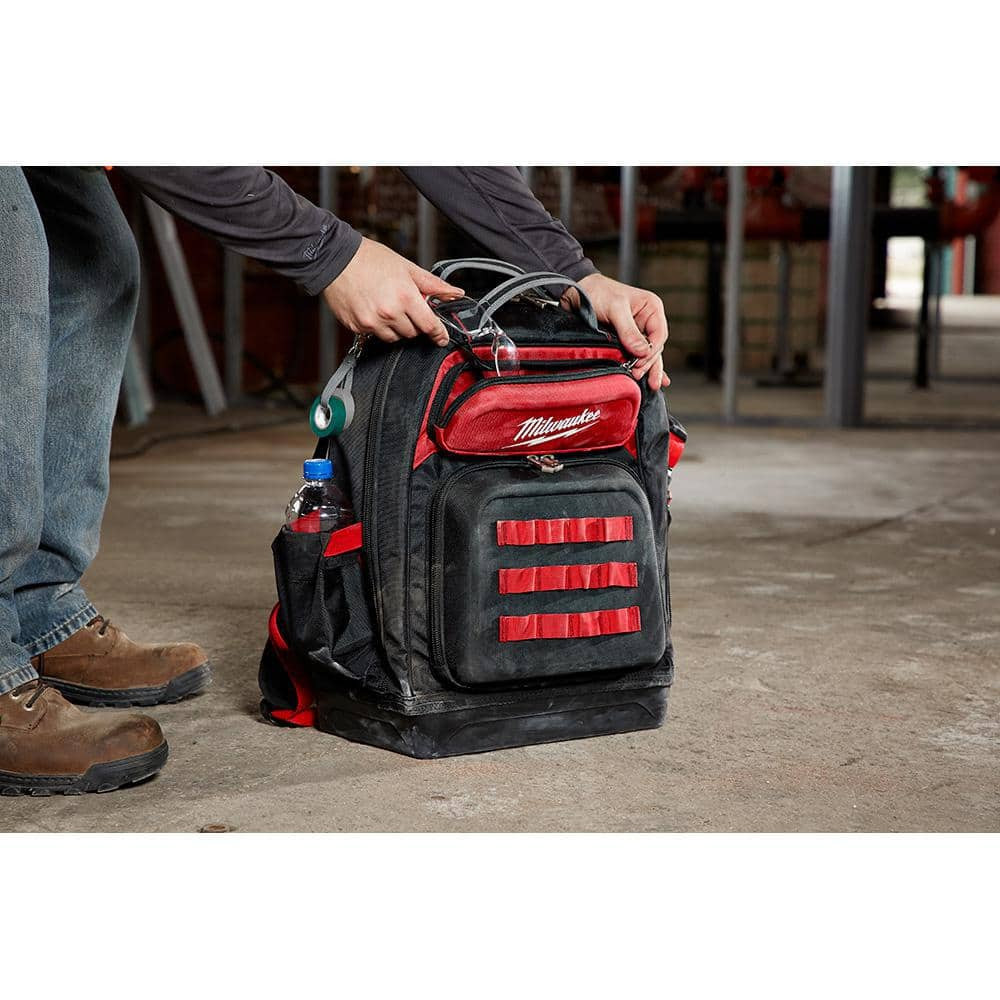 Ultimate Jobsite Backpack Tool Storage Professional Compact Travel Milwaukee NEW