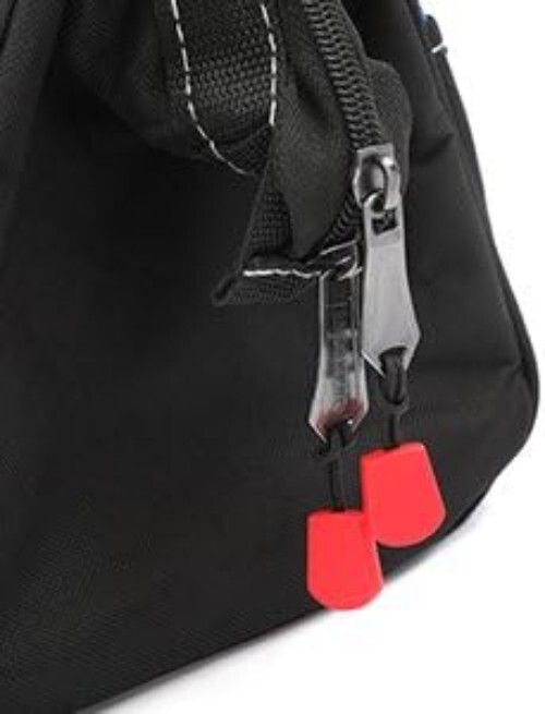 13-Inch Wide Mouth Tool Bag – Durable Polyester with Pockets for Easy Storage