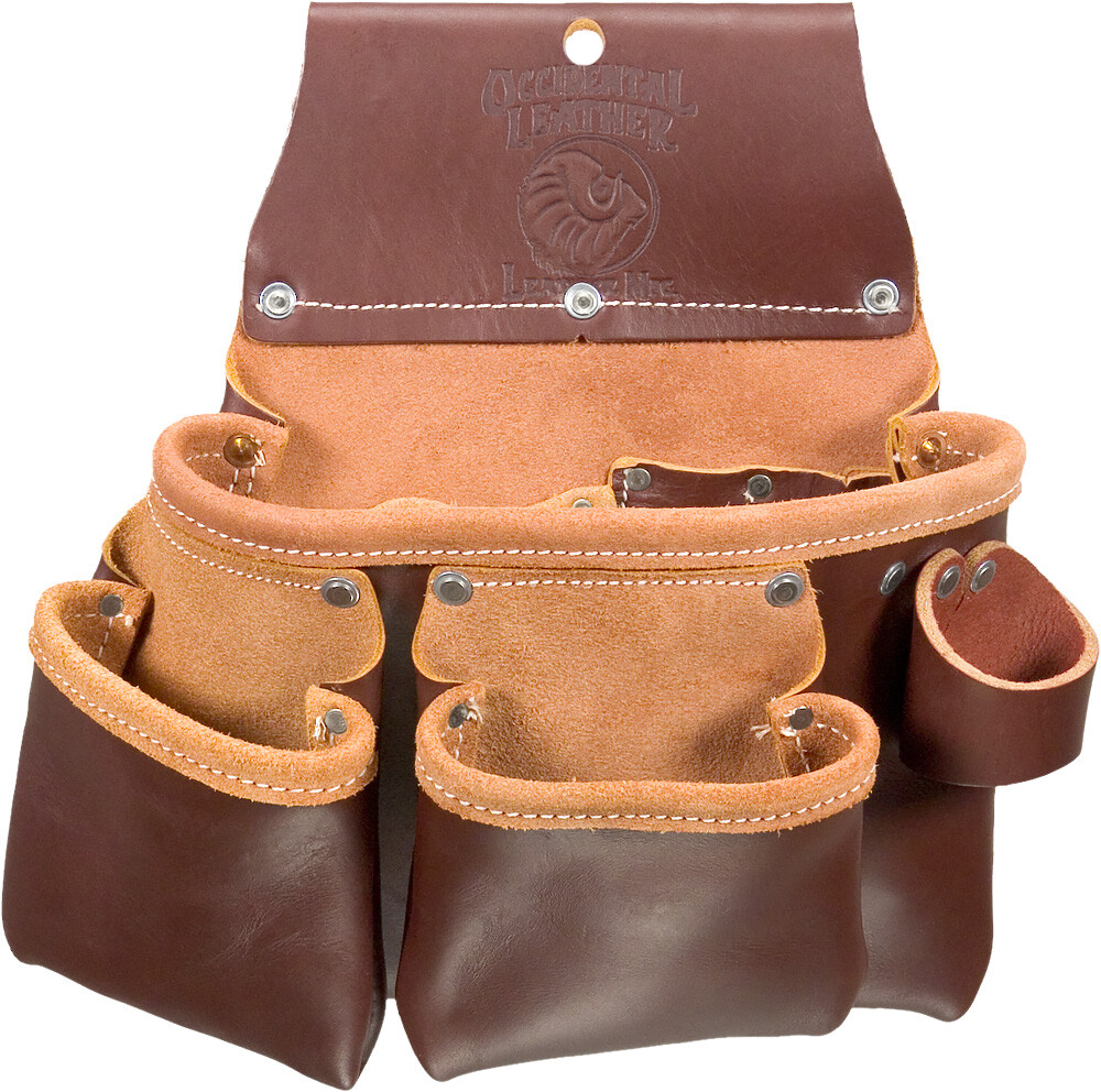 Occidental Leather 5017DB 3-Pouch Pro Tool Bag MADE IN USA