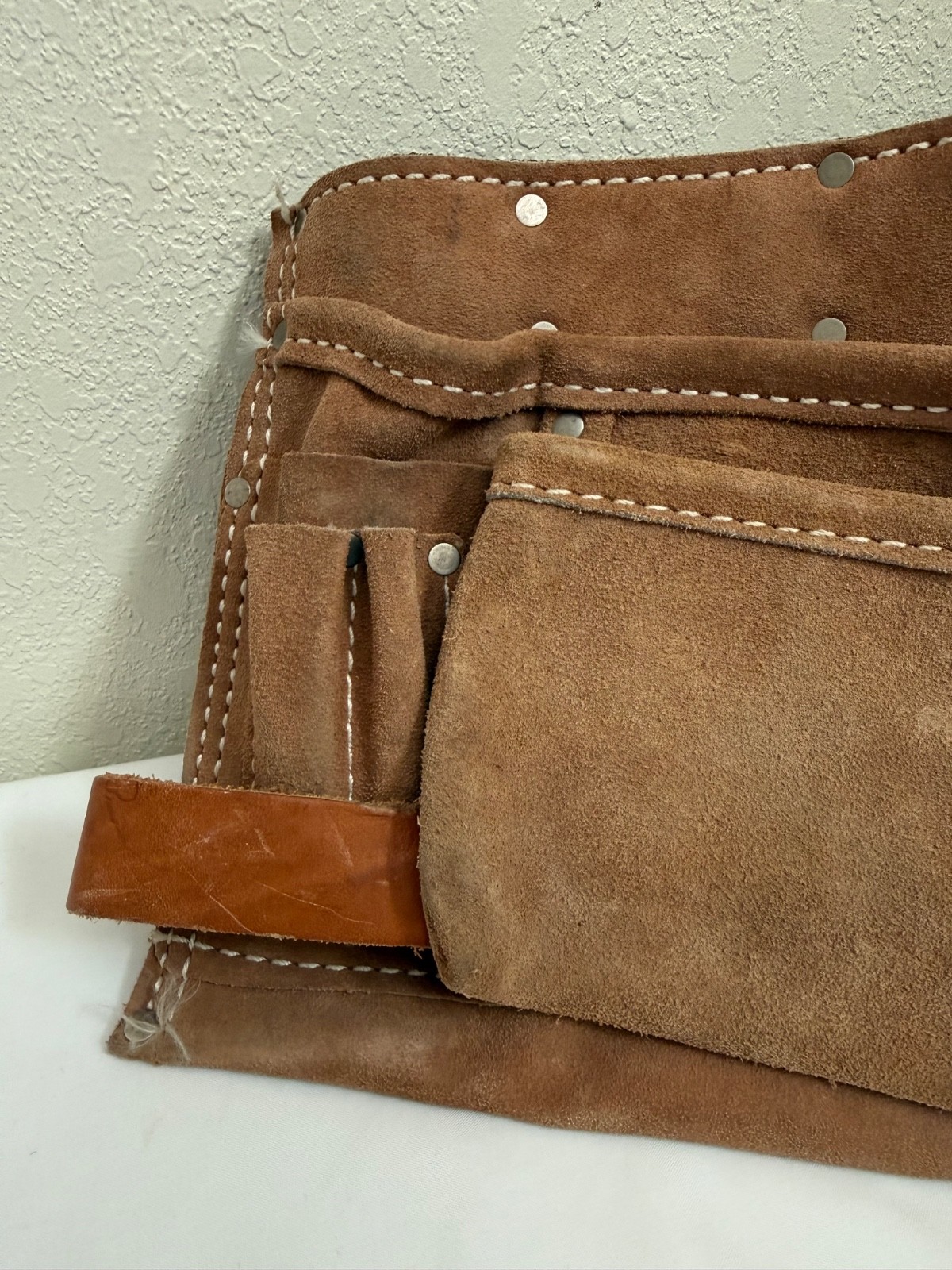 All Leather Tool Belt -Sears Craftsman Split Cowhide (9)45145
