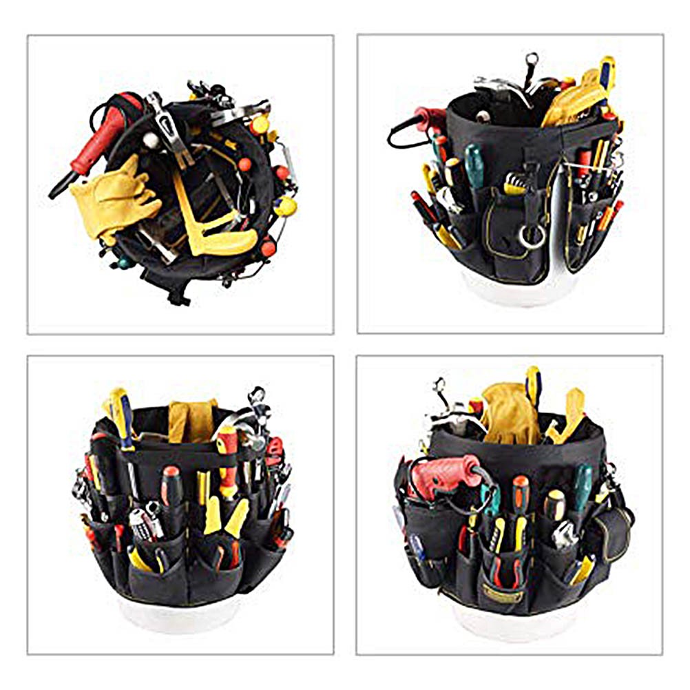 Heavy Duty Gardening Tool Organizer 56 Pockets For Yard/Lawn