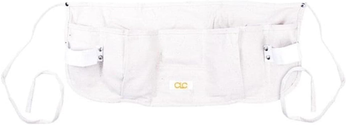 Durable Cotton Tool Holster Apron with 5 Pockets – Machine Washable, USA Made