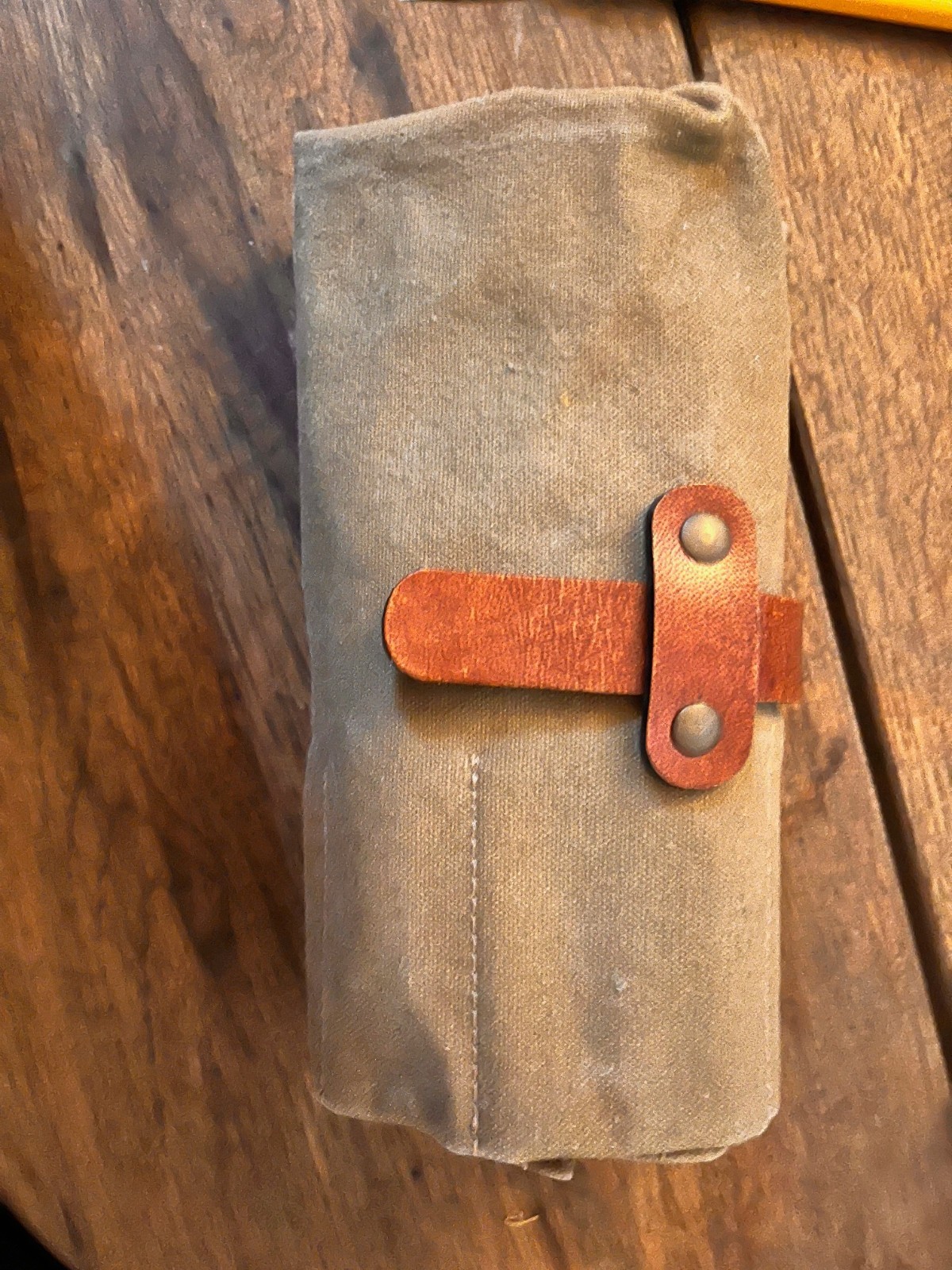 Unique Duck Canvas Tool Roll with Select Tools for Draftsman, Hobbyist