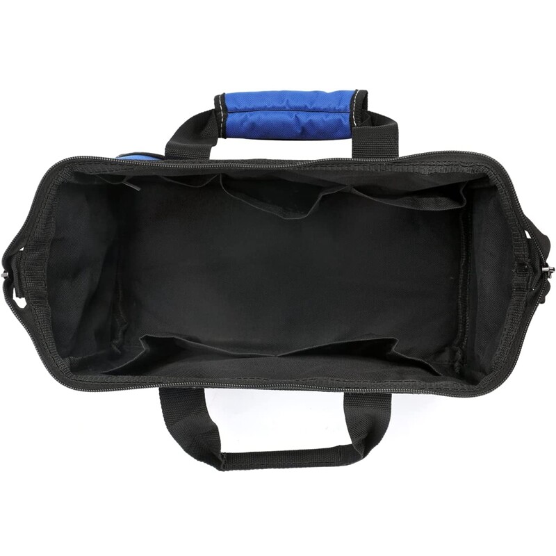 WORKPRO 13-inch Tool Bag Wide Mouth Tool Tote Bag w/Inside Pockets Tool Storage