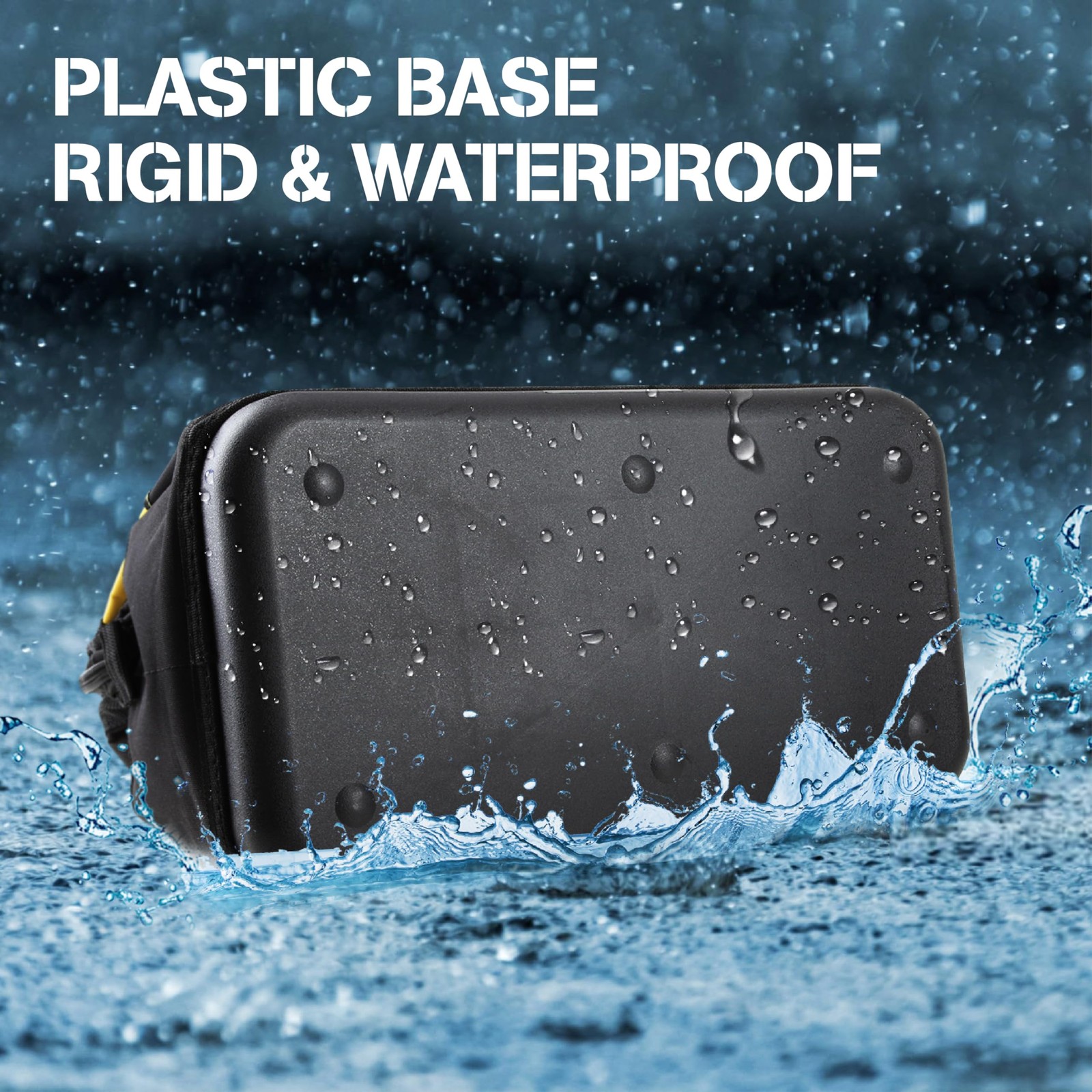 S 16 Inch Wide Mouth Tool Bag Molded Waterproof Base With 21 Pockets And 7 Belt