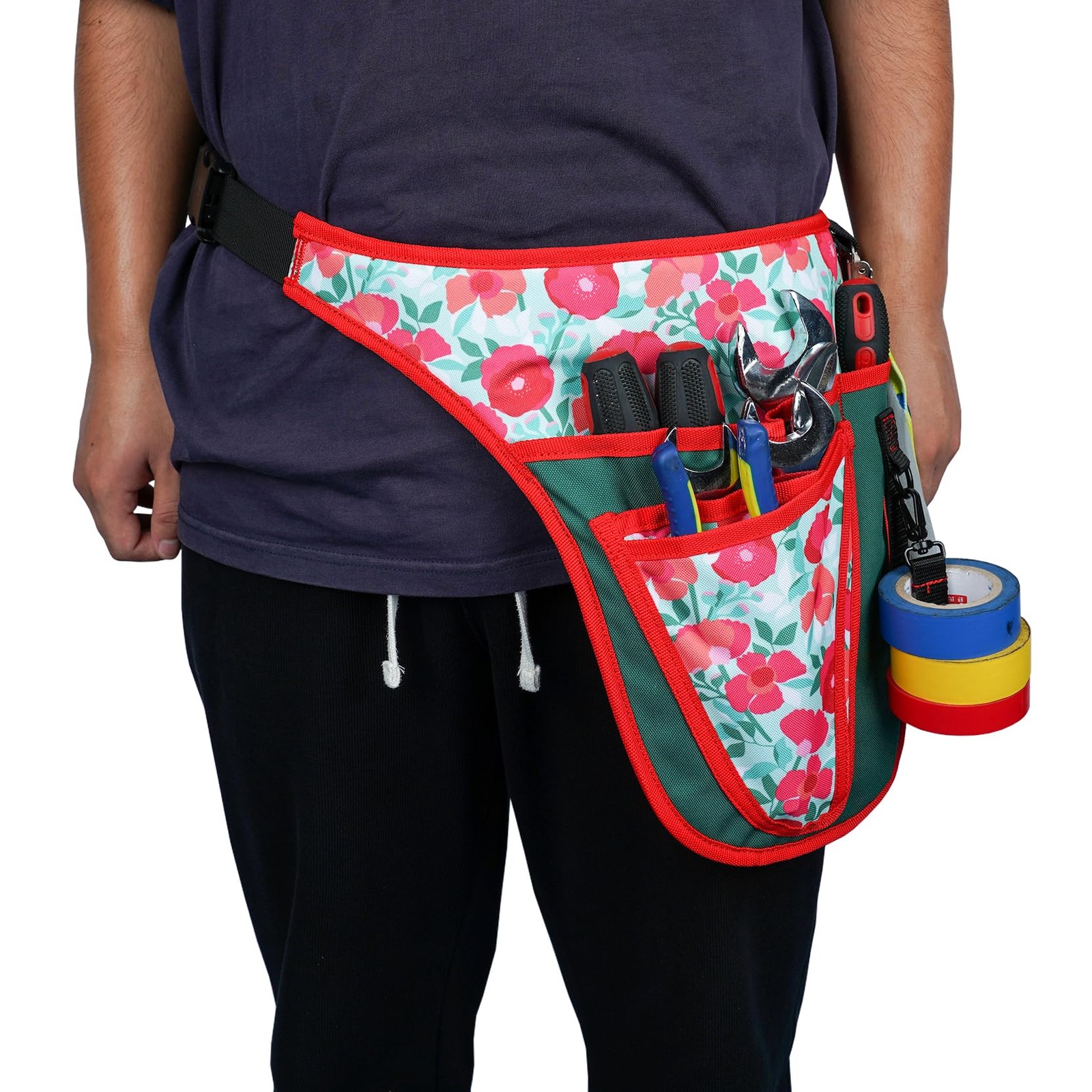 Garden Tool Belt Adjustable Organizer Pouch MultiPurpose Pocket DIY Plumbing