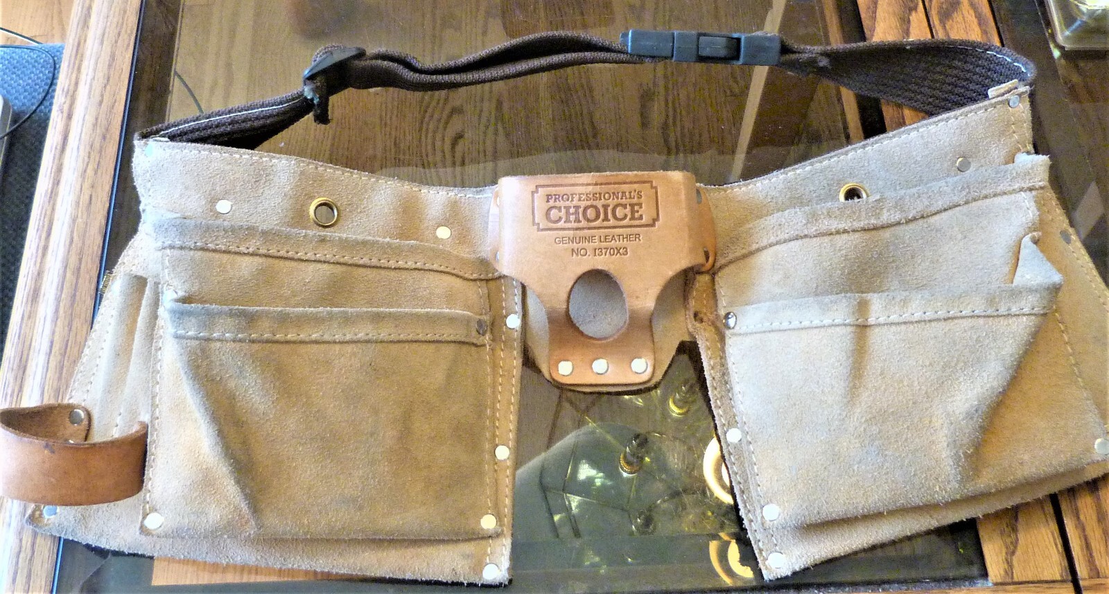 Genuine Leather Tool Belt – Multi Pockets – Professional’s Choice – #I370X3