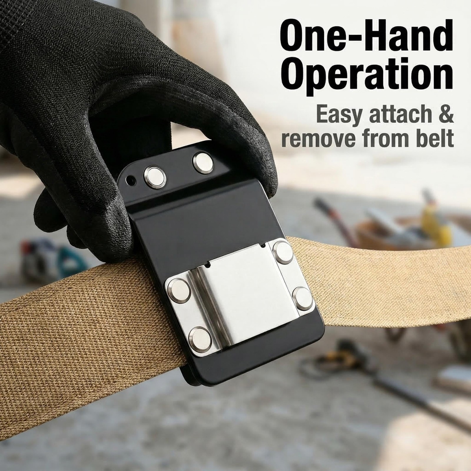 (Regular) Drill Holder for Tool Belt – Quick Access for Cordless Drill Impact…