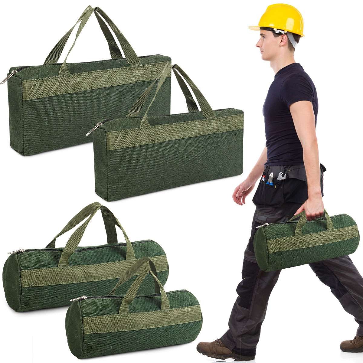 Waterproof Hand Tool Pouch Storage Carry Bag Portable Toolkit Heavy Duty Canvas