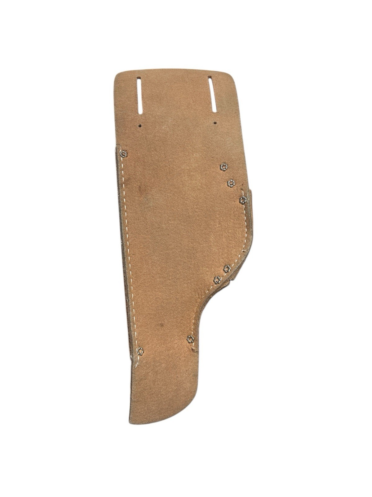 Vintage Makita Power Tools Tan & Brown Leather Drill Belt Holster RH