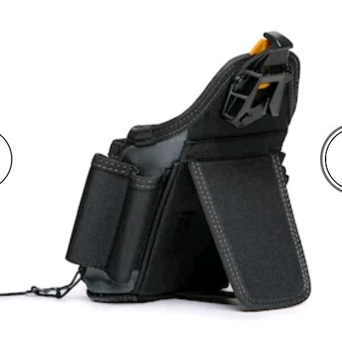 ToughBuilt TB-CT-34 Small Electrician Tool Pouch ClipTech Belt Clip 13 Pockets