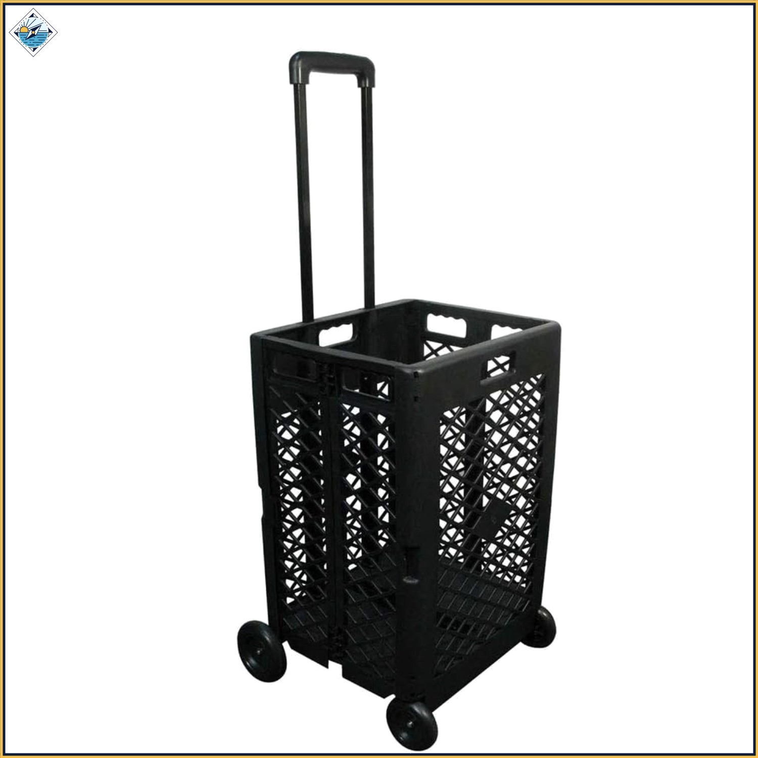 Versatile Rolling Tool Carrier with Telescopic Handle for Job Sites and Travel