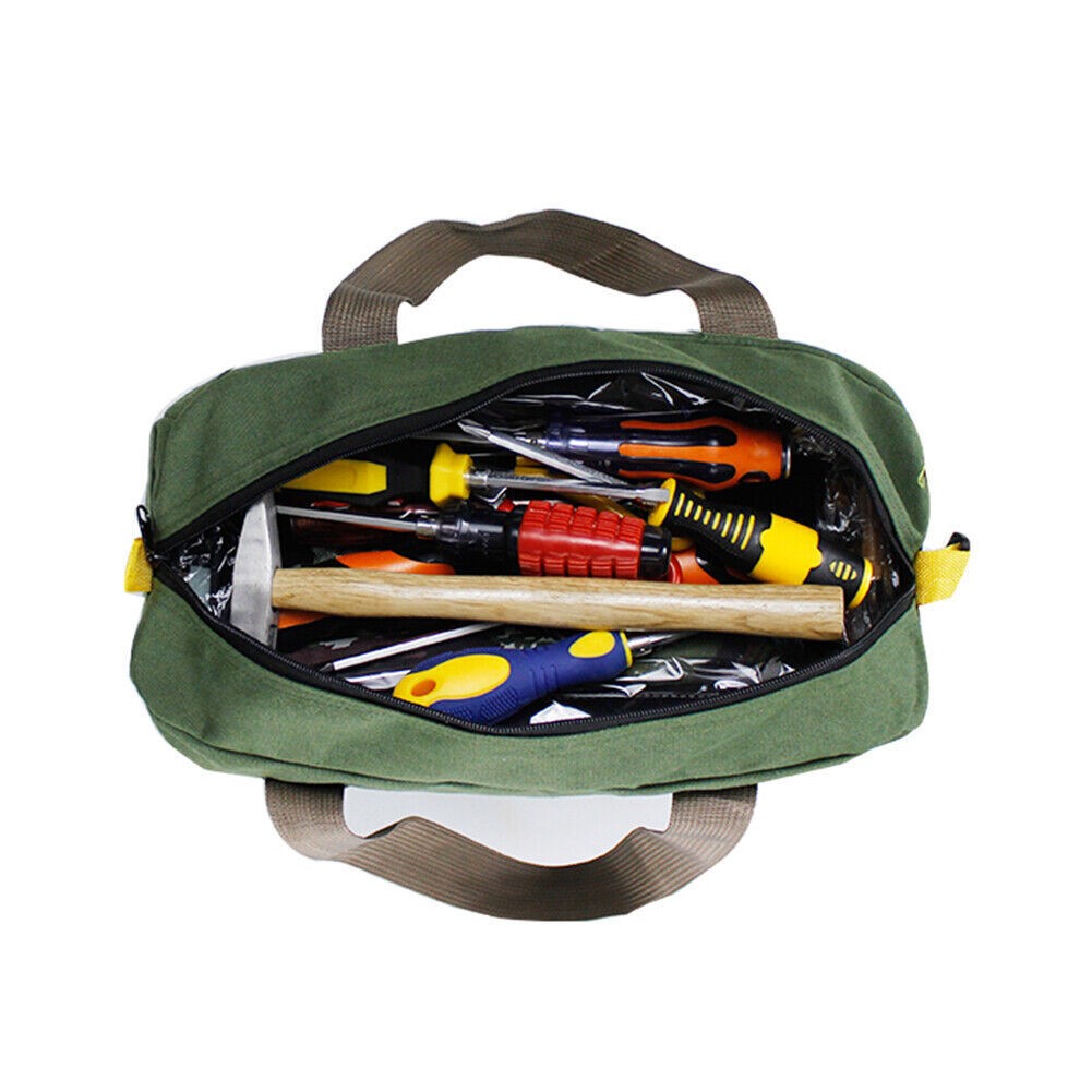 Heavy Duty Tool Bag with Zipper Muti-Purpose Storage Large Capacity Waterproof