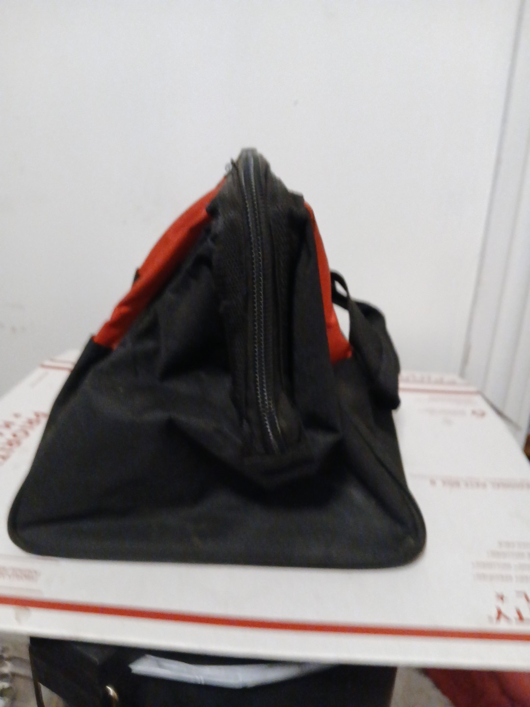 #be953? Snap-On Tools Nylon Tool Bag Zippered 12x10x10 Inch Heavy Duty Mechanic
