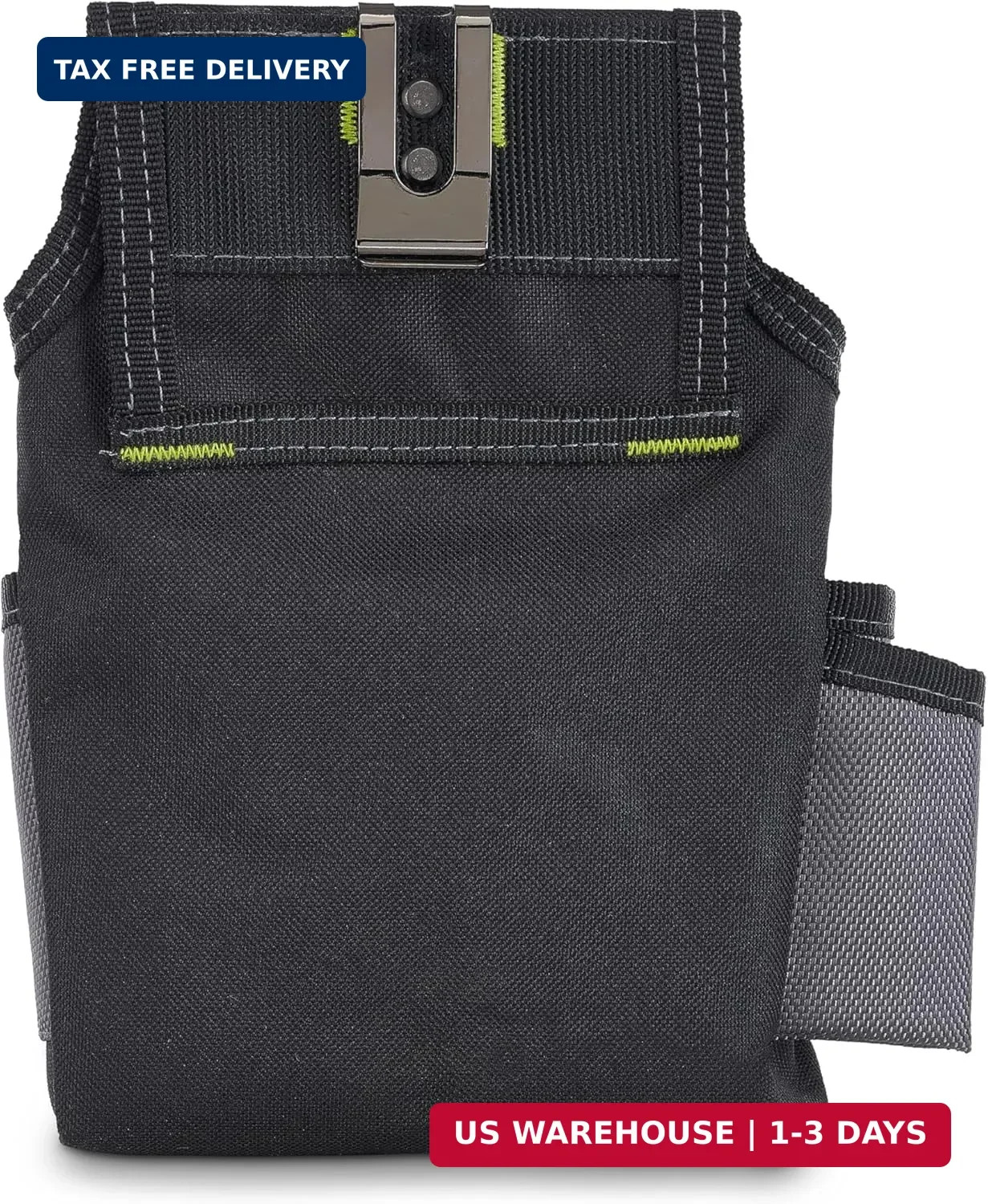 AWP Ballistic Nylon Mini Tool Pouch Multi-Pocket Organizer for Electricians, Pro